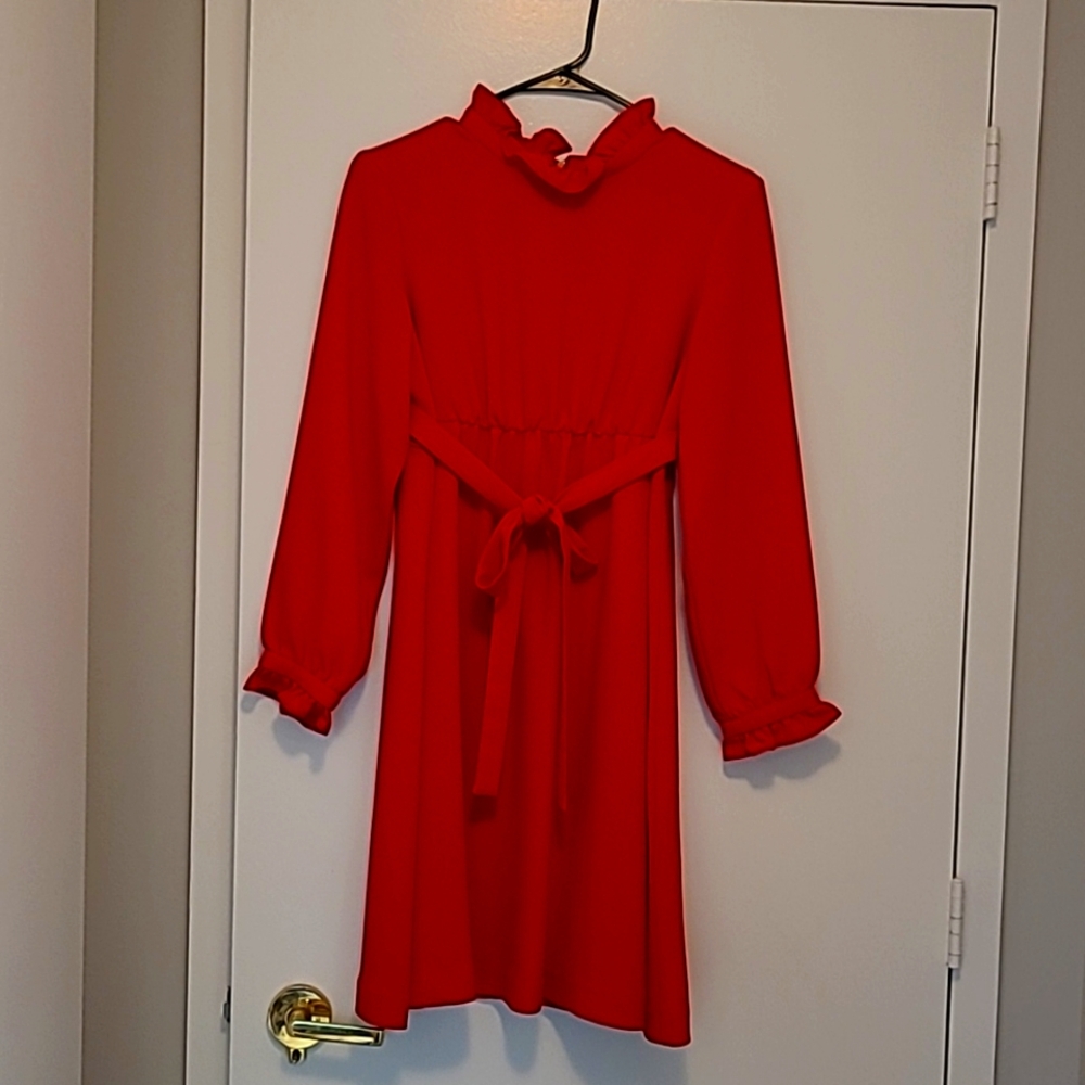 Sail to Sable red dress Size 10